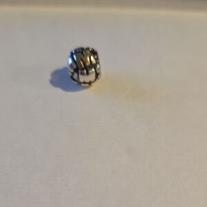 Pandora Silver and Gold Charm